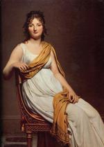 欧洲12-19世纪油画五_DAVID,Jacques-Louis - Madame Raymond de Verninac